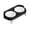 Black, variant on Cat Bowl Anti-Tip Double Bowl Dog Bowl Cat Food And Water Bowls For Pets, Pet Bowl With Elevated Design To Protect Cervical Spine, Anti-Splash Pet Feeding Bowl, Dual Pet