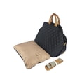 thumbnail image 4 of Bolso de viaje para perros gato bolso de transporte saliente para gatos pequeños y medianos gatito de Negro, 4 of 8