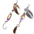 thumbnail image 5 of Metal Hard Spinner Bait Fishing Lure Bass Fishing Spinner Swimbait Freshwater Saltwater Fishing Tackle Lures Hook, 5 of 8