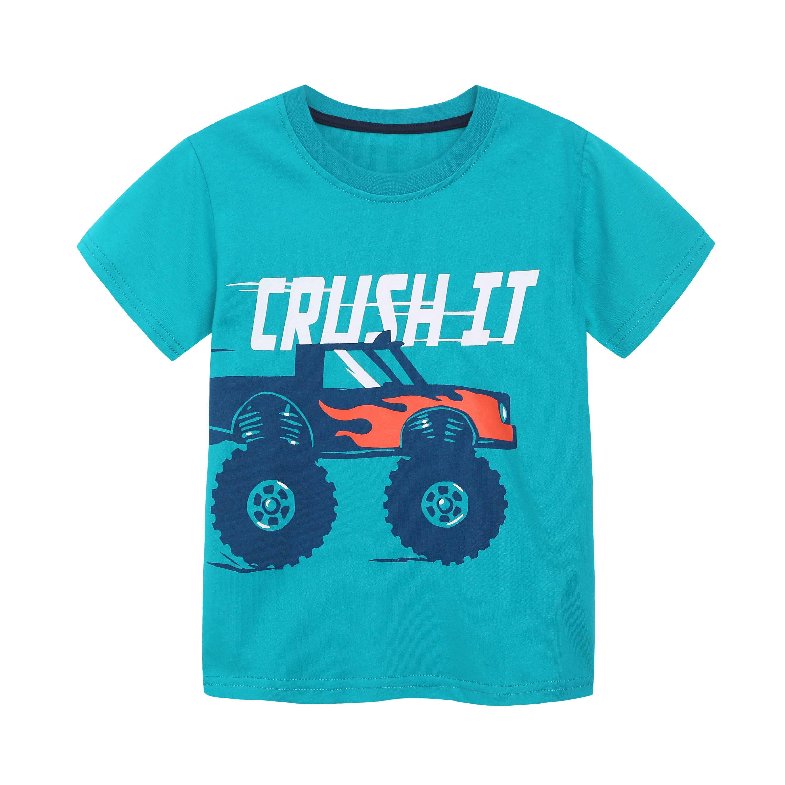 HILEELANG Toddler Boys T-Shirts 3-Pack, 100% Cotton photo 6