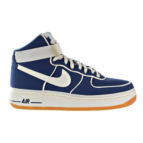 Nike Nike Air Force 1 High 07 Lv8 Men S Shoe Binary Blue Sail Black Gum Light Brown 401 7 5 D M Us Walmart Com Walmart Com