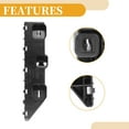 thumbnail image 3 of Soporte de parachoques delantero izquierdo lado del conductor No.622273KA1A para Nissan Pathfinder 2013-2020 1 Pc, 3 of 4