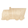 thumbnail image 2 of Unfinished Wood Etched Dump Truck Shape | Paint By Line Crafts 18" / 1/4", 2 of 2