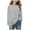 Light Gray, variant on Towmus Girls Pullover Sweatshirt Fall Oversized Crewneck Casual Long Sleeve Solid Color Sweatshirts Basic Pullover Tops 14 Years