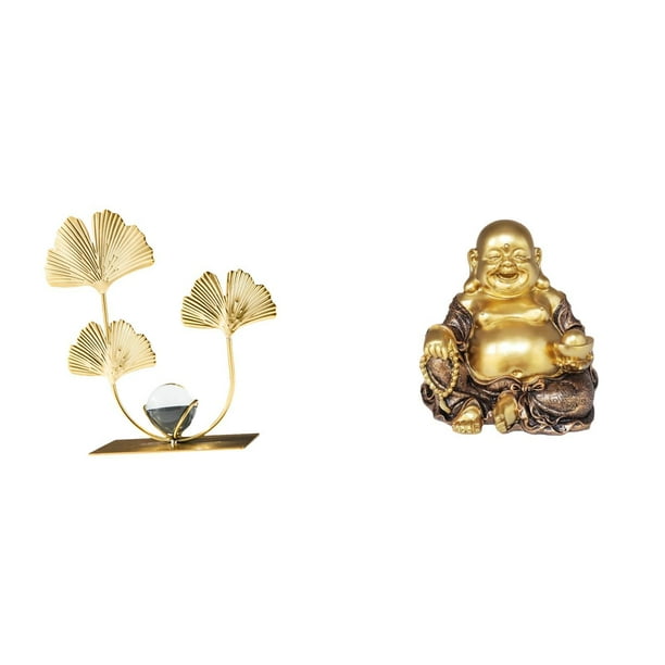 Estatua de figura,Estatuas de hojas y flores de metal,esculturas decorativas,Figuras decorativas para el hogar,para estante,mesa o vitrina.,Estatua de Buda,Estatuas de Buda Bodhisattva para la
