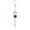 Green, variant on Gazing Ball Spiral Tail Wind Spinner Stabilizer Stainless Steel Glass Ball Wind Spinner Tail with Hanging Swivel Hook Sun Catcher for Indoor Outdoor Garden Decoration