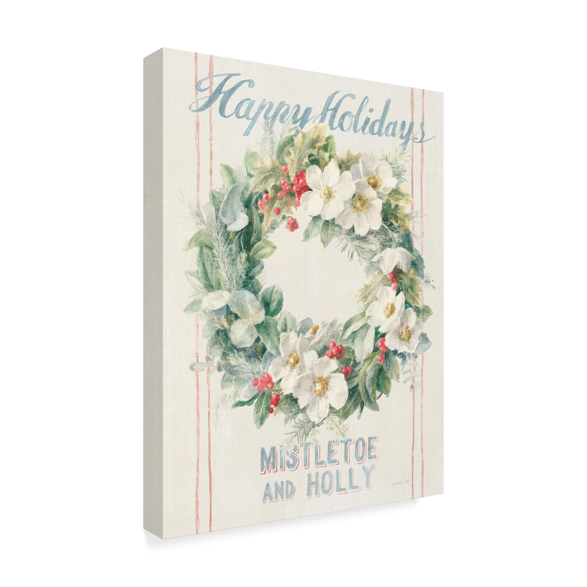 Trademark Fine Art 'Floursack Holiday II' Canvas Art by Danhui Nai