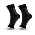thumbnail image 3 of Calcetines de compresión Manga del pie Tobillera deportiva para mujeres Hombres (L/XL) Negro JShteea Para Estrenar, 3 of 6