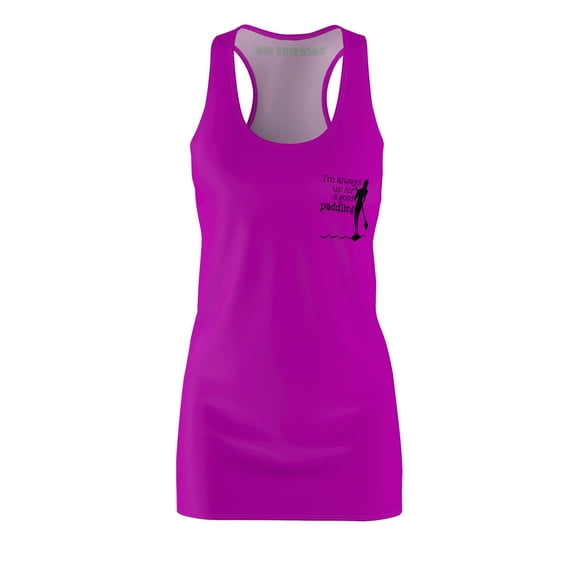 Women's Cut & Sew Racerback Dress (AOP) Stand Up & Paddle