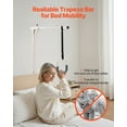 thumbnail image 3 of VEVOR Trapeze Bar for Bed Mobility, Heavy-Duty Steel Free Standing Trapeze Bar 250 LBS Weight Capacity, Hospital Bed Pull Up Assist for Elderly & Disabled, Ideal for Hospitals,Nursing Home,Home Care, 3 of 9