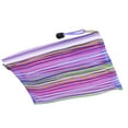 thumbnail image 3 of Office   Nylon Mesh Zipper Closure Stripe A5 Paper Holder Document File Bag, 3 of 5
