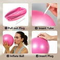 thumbnail image 3 of GOGO Exercise Ball for Physical Therapy, Gray Pilates Ball 9 Inch Mini Yoga Balls for Stability Balance Barre Core Stretching, 3 of 8