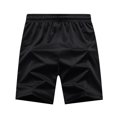 thumbnail image 4 of FRSASU Men Pants Summer Thin Fast-drying Beach Trousers Sports Short Pants Black XXXXXXXL, 4 of 9