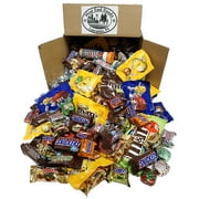 HALLOWEEN Chocolate, Assortment of Classic Candy of M&M's, Snickers, MilkyWay, Twix (5 lbs) Bulk of Fun Size or Minis Snacks in a Box. Perfect for a Party, Buffet, Pinata or Valentine Day Gift Baskets