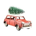 thumbnail image 4 of Christmas Retro Truck with Tree for Dinning Table Centerpiece Bedside Table large, 4 of 8