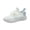 Sky Blue, variant on Womens Breathable Fly-Woven Versatile Sports Shoes Casual Platform White Shoes