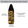 thumbnail image 5 of HELLHERO Extra Thick Ironing Board Cover and Pad, 15x54 Ironing Board Cover, Resist Scorching and Staining, Elastic Edges, Sunflowers, 5 of 5