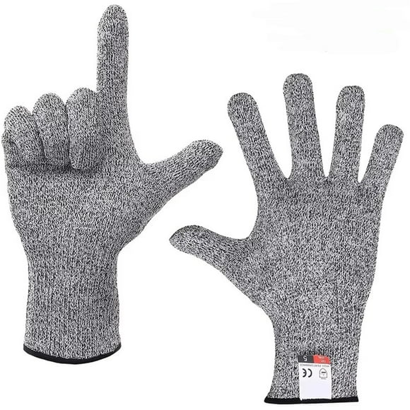 Anti Cutting Gloves Grade 5 HPPE Scratch Resistant s Cutting Safety Protective Gloves Food Grade Anti Cutting Gloves ,Easy to Wear