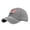 Gray, variant on Vintage Washed Cotton Baseball Cap with Embroidered USA Flag, Adjustable Dad Hat for Men and Women, Casual Outdoor Sports