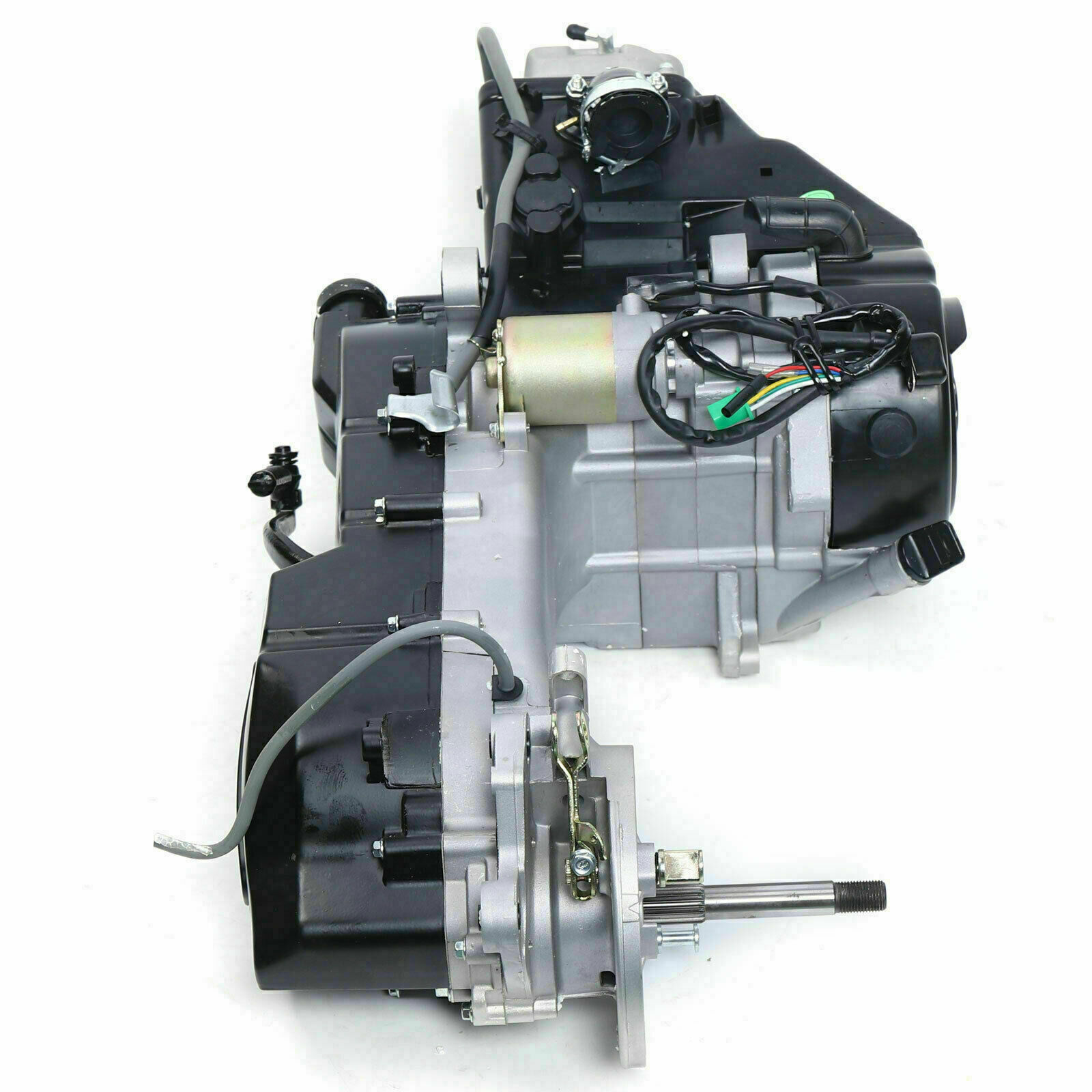 SHZICMY Complete Engine 4-Stroke 150CC GY6 Scooter ATV Go-Kart Motor CVT 11" Long Case
