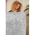 thumbnail image 3 of LaModaHome Area Rug Non-Slip - Grey Line Soft Machine Washable Bedroom Rugs Indoor Outdoor Bathroom Mat Kids Child Stain Resistant Living Room Kitchen Carpet 2 x 3.3 ft (202), 3 of 5