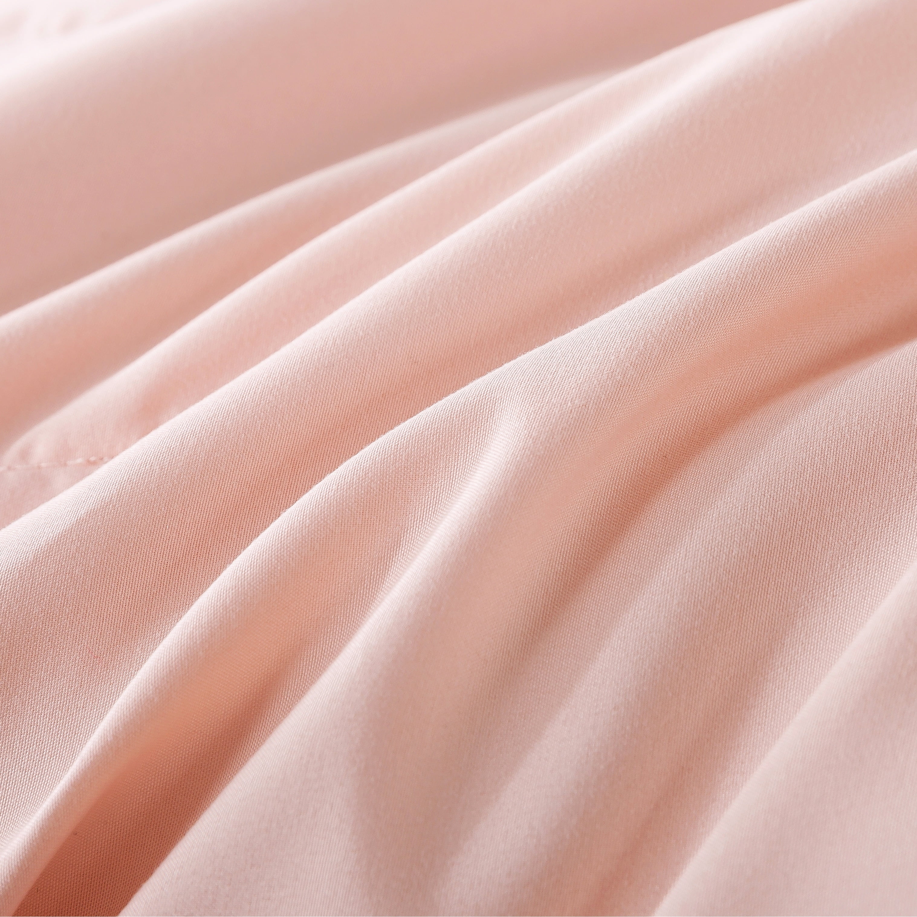 St. James Home Ruffle Down Alternative Bed Blanket, Pearl Blush, Full/Queen