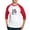 Red/White, variant on CafePress - Rattlesnake Baseball Jersey - Cotton Baseball Jersey, 3/4 Raglan Sleeve Shirt