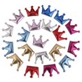 thumbnail image 1 of Pinzas de pelo de Corona de PU Sunnimix 20 Piezas Diadema DIY, 1 of 7