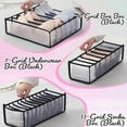 thumbnail image 6 of Vikakiooze Underwear Storage Box with Compartments Socks Bra Underpants Organizer Drawers, Christmas Gift, 6 of 6