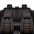 thumbnail image 3 of Car Seat Cover for TOYOTA AVALON 2013, Black and Brown Car Seat Covers, Faux Leather Full Set of 5 Seats With Lumbar Support Protect and Upgrade Seats, Protect Car Seats, 3 of 7
