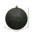 thumbnail image 2 of Vickerman 4" Gunmetal Sequin Ball Ornament, 6 per Bag, 2 of 5