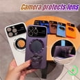 thumbnail image 3 of Funda Magnética De Metal iPhone 11 12 13 Pro Max 14 Plus Promax Con Lente De Protección De Cámara Soporte Giratorio De Lujo A Los Golpes Estuche Duro, 3 of 4