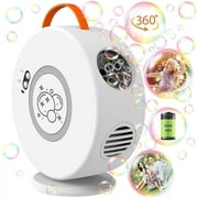 Bubble Machine for Kids Automatic Bubble Blower Toddlers Bubble Maker for Boys Girls Outdoor Party