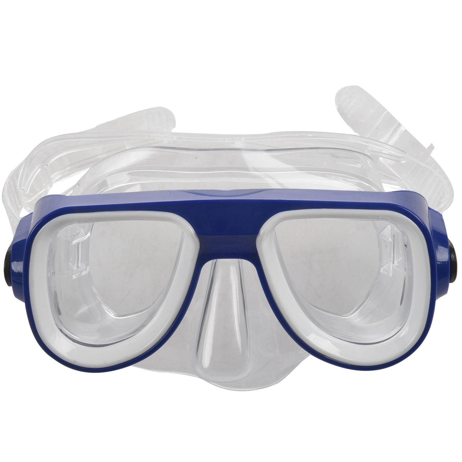 Sandis Children Safe Snorkeling Diving Snorkel Set Swimming Set Water Sports For Kid 3-8 Years Old Blue
