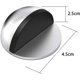thumbnail image 2 of Yzfei Door Stops, Set of 4 Stainless Steel Door Stops and Stoppers with Rubber Bumpers, Adhesive Door Stop O[R, 2 of 5