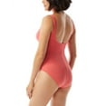 thumbnail image 2 of Coco Contours womens  Solitaire V-Neck One-Piece, 10/34C, 2 of 2