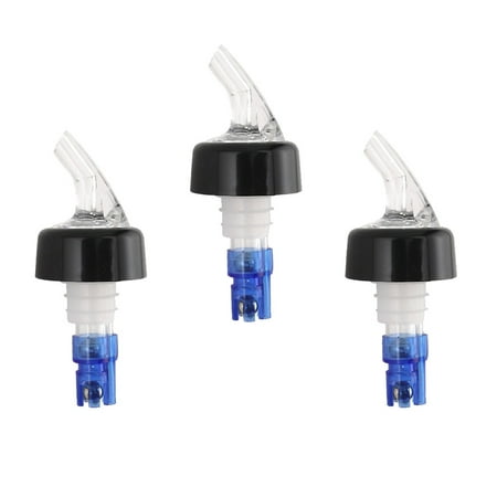 - Measured Liquor Bottle Pourers - 7/8 oz - 3 pourers