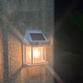 thumbnail image 3 of Yuarrent Luces solares para jardín, lámpara de decoración Led impermeable para exteriores, luz Solar Led respetuosa con el medio ambiente Iluminación y accesorios negro, 3 of 6