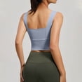 thumbnail image 6 of Admvng Women's Sports Bra Wirefree Fitness Running Tank Top Yoga Bra, 6 of 6