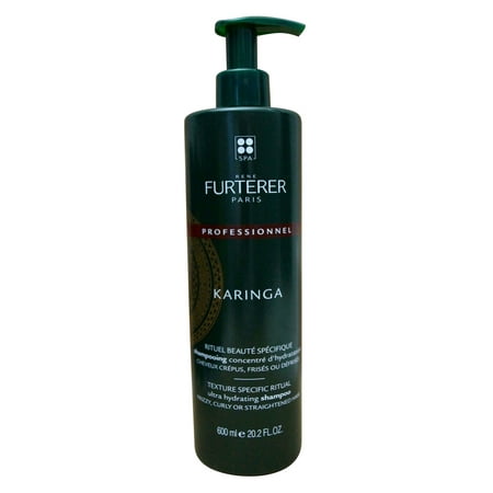 Rene Furterer Karinga Hydrating Shampoo Frizzy, Curly, Straightened Hair 20.2 (Best Shampoo For Permanently Straightened Hair)