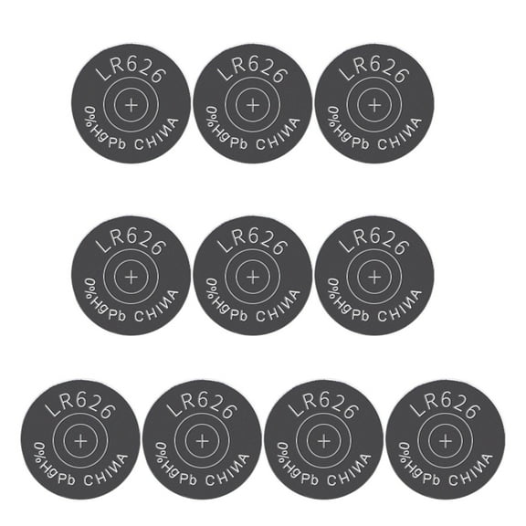 10Pcs LR626 AG4 377 177A SR626SW Lithium Button Battery Coin Button Cell Batteries For Toy Clock Calculators