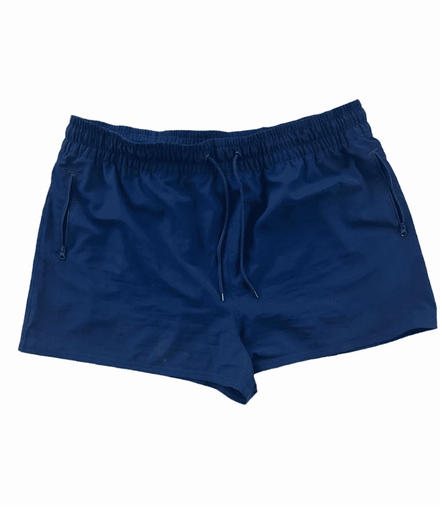 Ocean Pacific Womens Zipper Pocket Swim Short Navy XXL