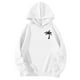 thumbnail image 2 of Gibobby Sudaderas hombre Sudadera con capucha para mujer y hombre de manga larga a la moda(Blanco,M), 2 of 4
