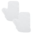 thumbnail image 2 of 2 Pcs White Microfiber Dusting Cloths Gloves,Dust Wipes for Indoor Plants Furniture,Pet Hair Cleaning Possible Dual-Sided Dusting Gloves,Dust Cloth Remove Mitt,Dual-Sided Dust Wipes,House Cleaning, 2 of 5