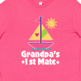 thumbnail image 4 of Inktastic Grandpas First Mate Girls Pink Sailboat Youth T-Shirt, 4 of 5
