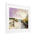 thumbnail image 4 of Cottesloe Beach Pathway White Framed Print Under Glass, design by Courtney Haley, 4 of 10