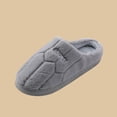 thumbnail image 6 of Msgweeeg Womens Slippers House Slippers for Women Men's Casual Versatile Thick-Soled Warm Stylish Fall and Winter Fleece-Lined Warm Sandals, 6 of 9