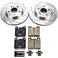 thumbnail image 3 of PowerStop Rear Z23 Evolution Sport Carbon-Fiber Ceramic Brake Pad and Drilled & Slotted Rotor Kit Fits: CHRYSLER MERCEDES-BENZ Select Models K5053, 3 of 10