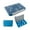 Blue, variant on Fishing Box Fisherman Tackle Carp Bait Boxes for Storage Hook Accessories Tool