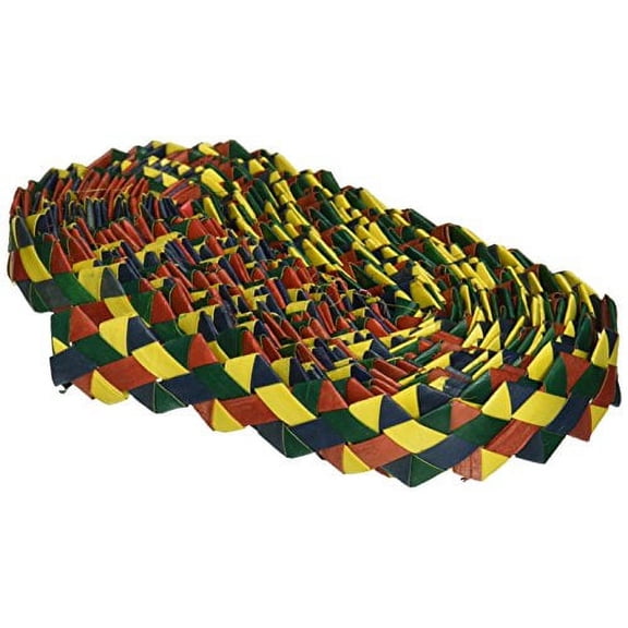 Bonka Bird Toys 03138 Small Zig-Zag Rainbow Shredder